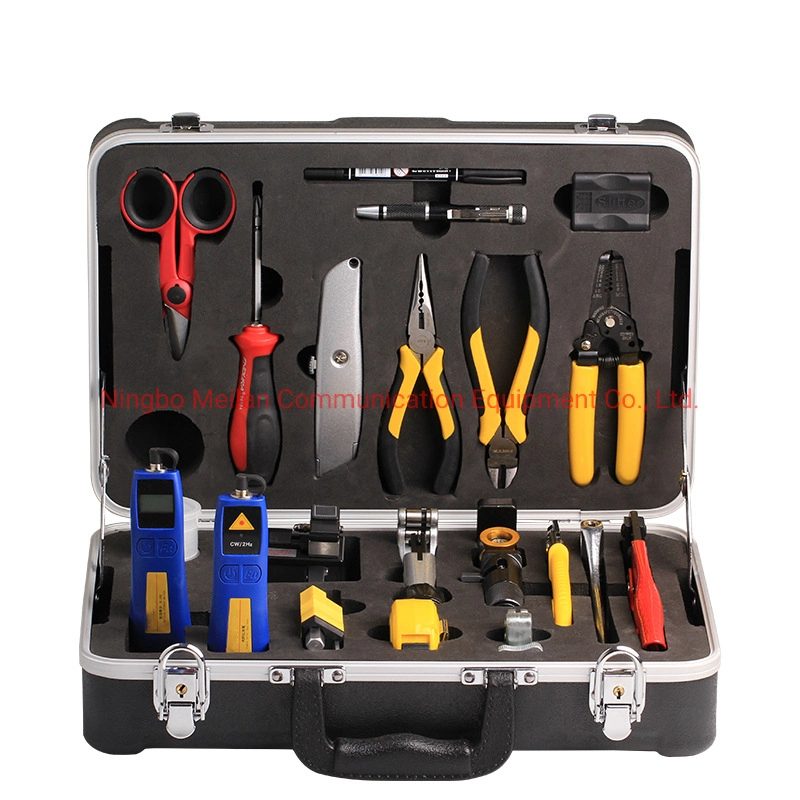 FTTH Optical Fiber Splicing Tool Case Box Tool Kir